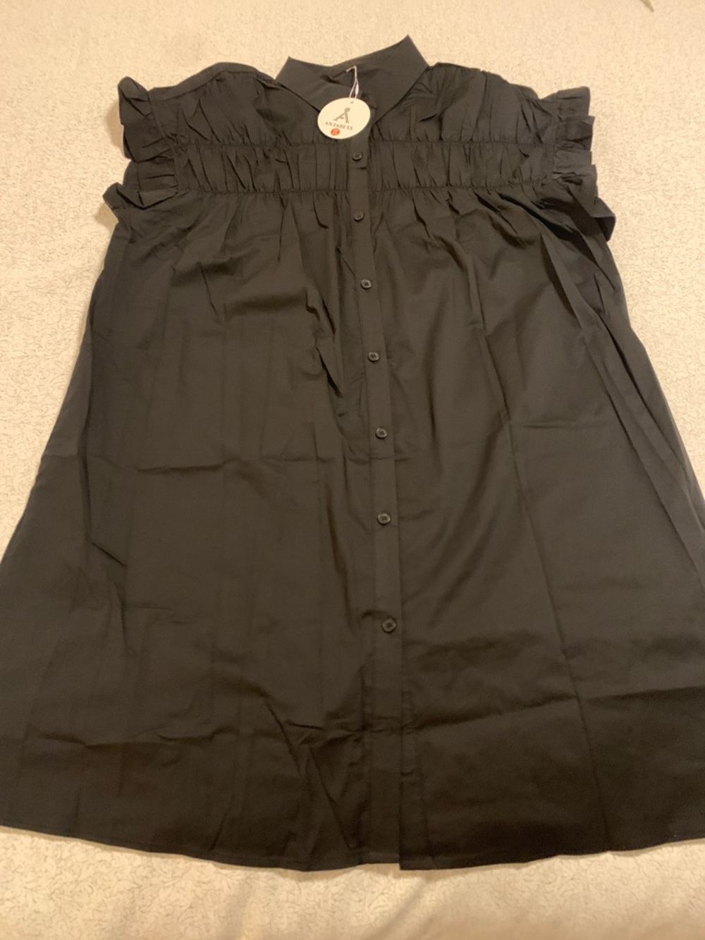 NWT Anrabess Button-Front Short Sleeve Shirt Dress XXL - Picture 7 of 11